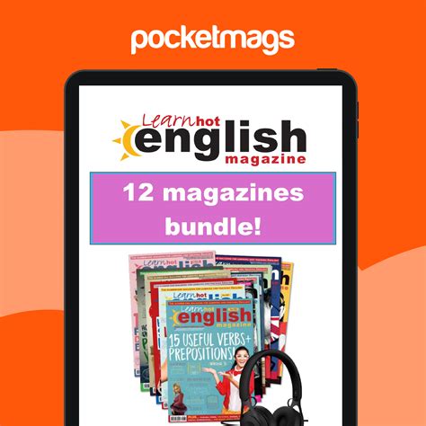 Learn Hot English Magazine 12 Pack Learn Hot English Magazine Offer