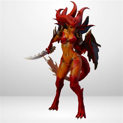 Hot Goblin サキュバス女帝 ミニチュア ホットゴブリン TRPG 悪魔