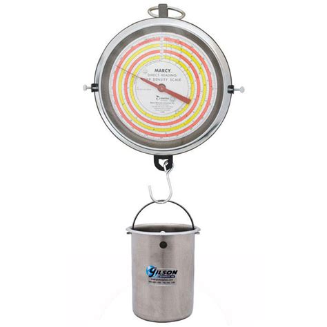 Pulp Densityspecific Gravity Scale Steel Container
