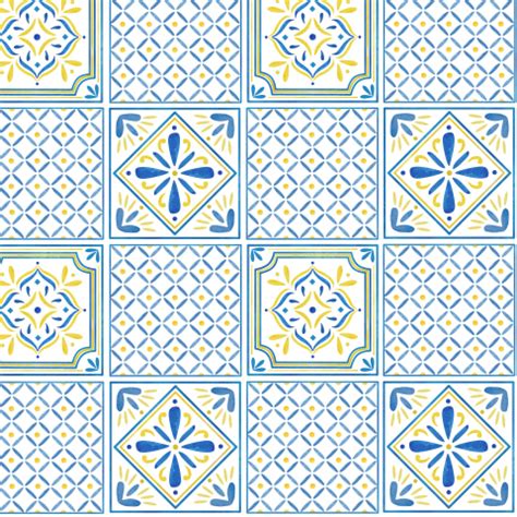 Ткани Голубая плитка - закажи на #MarketShmarket.com- авторские изделия ...