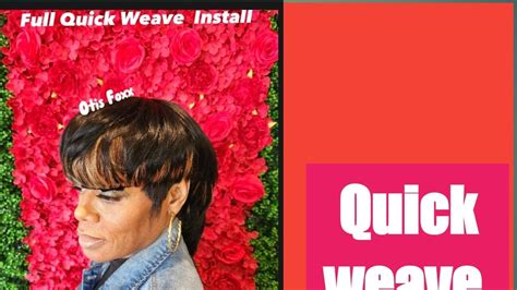 Quick Weave Install Youtube