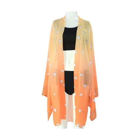 Agatsuma Zenitsu L Bikini Slayer Swimsuit Demon Set Kimetsu No Yaiba Beach Cosplay Shinobu