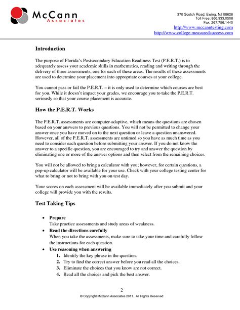 SOLUTION: PERT students study guide - Studypool