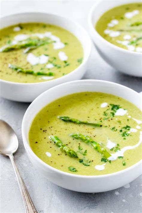 Creamy Asparagus Soup Simply Whisked