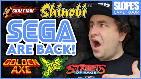 LIVE REACTION To New SHINOBI STREETS OF RAGE CRAZY TAXI JET SET