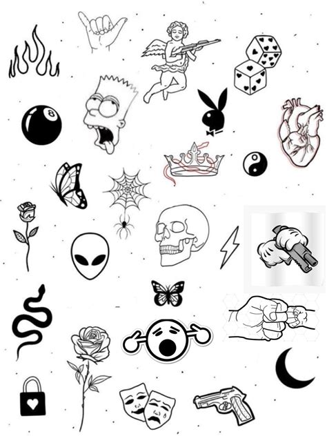 tattoo outline drawing ideas 12