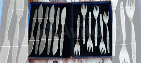 Набор столовых приборов СССР нержавейка купить в Новосибирске | Товары ...