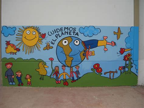 Mural Niños De Primer Grado 6 Años Mural Murales Proyectos