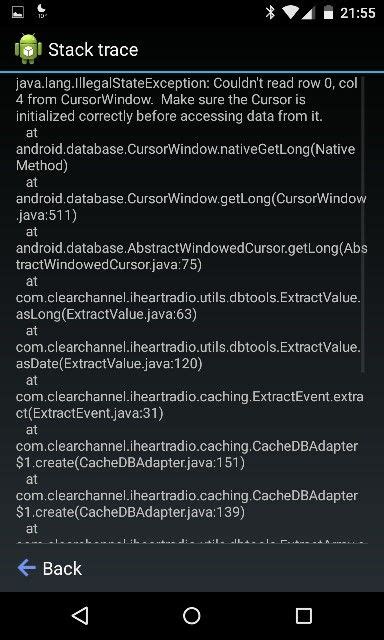 Android App Stack Trace Charmer Blogsphere Image Library