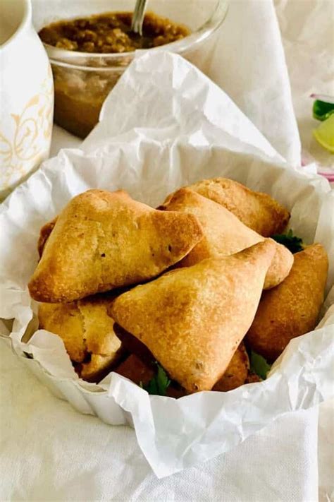 Air fryer Samosa Recipe (mini airfryer samosa) - Bake with Sweetspot