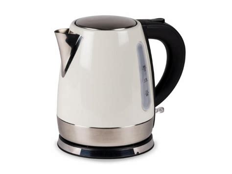 Kampa Storm Stainless Steel Metallic Cream Electric Kettle 1 L