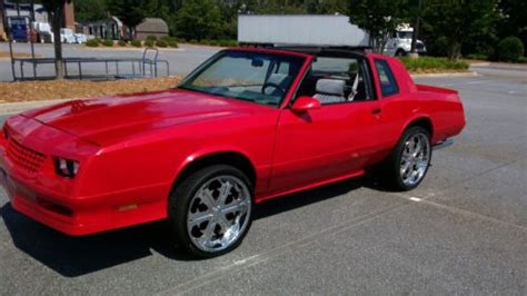 Find New 1986 Chevy Monte Carlo Ss T Tops Red Mc In Central South