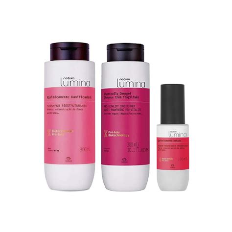 Kit Tratamiento Intensivo Qu Micamente Da Ado Lumina Natura Luxtor Pe