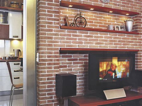 Плитка под кирпич для внутренней отделки: фото и примеры использования ...