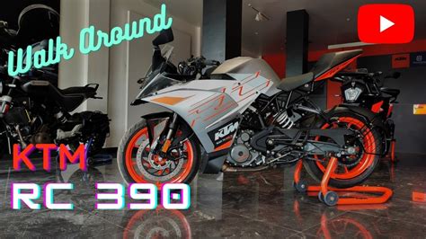 Ktm Rc 390 Bs6 New Colour Metallic Silver Walk Around In Assamese