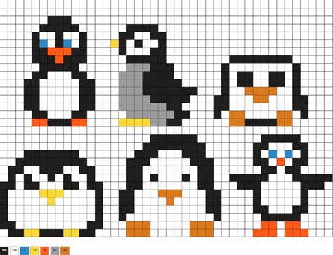 Penguin Perler Beads 35 Free Patterns Diy Candy