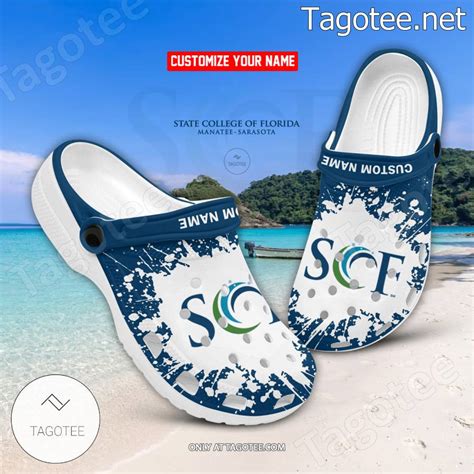 State College of Florida-Manatee-Sarasota Crocs Clogs - BiShop - Tagotee