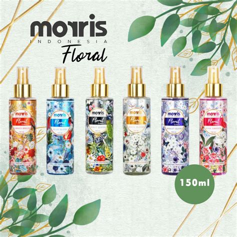 Jual MFI MORRIS EDT FLORAL EDITION MORRIS PARFUM WANITA NETTO 150