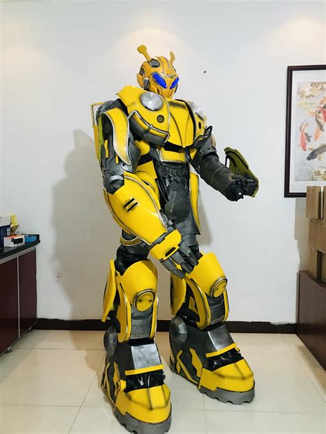 robot costume led lights