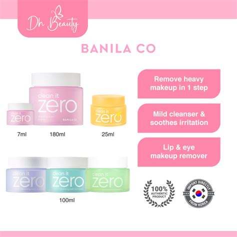 Banila Co Clean It Zero Cleansing Balm 7ml25ml100ml180ml Lazada