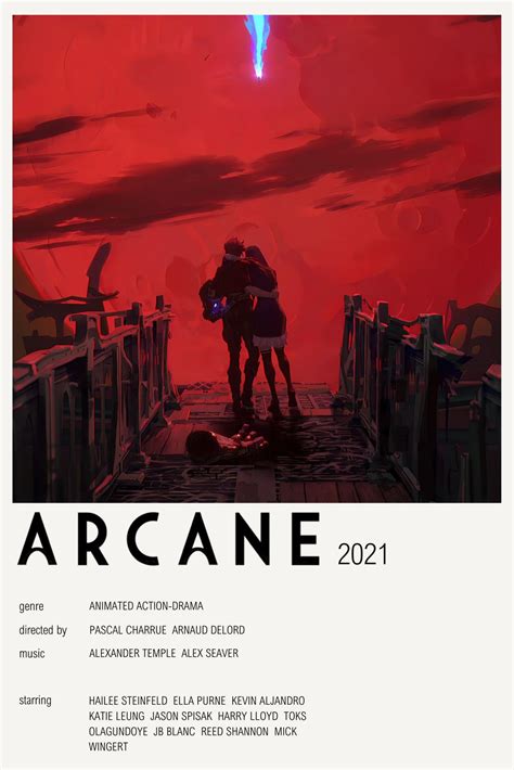 Arcane Minimalistic Series Poster Film Posters Vintage Movie Posters
