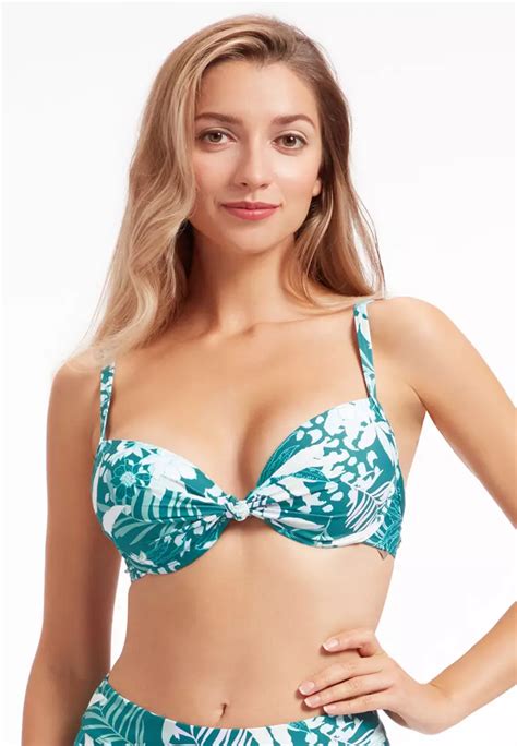 Buy Sunseeker Sunseeker Elevated Tropics B C Cup Bikini Top Online Zalora Philippines