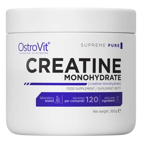 OSTROVIT CREATINE MONOHYDRATE SUPREME PURE KREATYNA PROSZEK 300G W Next