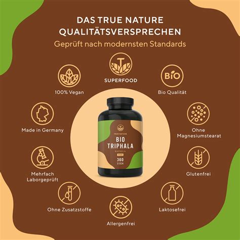 TRUE NATURE Bio Triphala Kapseln 4x360 St Shop Apotheke