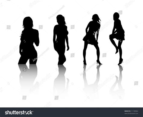 Bikini Vector Girls Stock Vector Royalty Free Shutterstock
