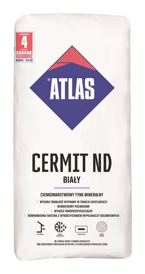 Tynk Mineralny Cermit Nd Bia Y Kg Atlas Bricomarche Pl