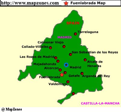 Fuenlabrada Map