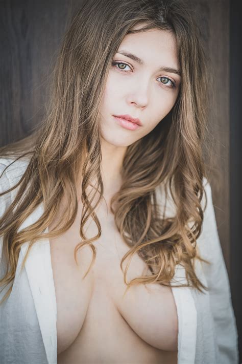 Mila Azul T Shirt White Sergevoss 18 Porn Pic