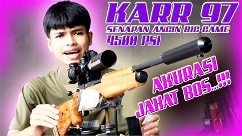 Karr 97 SPESIALIS BIG GAME HARGA Senapan Angin TERBARU UNIT PCP