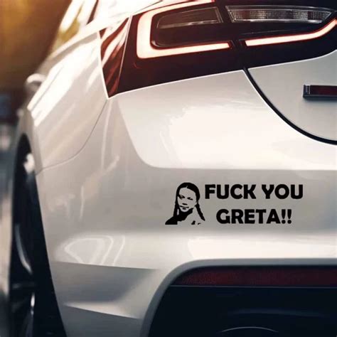 Fuck You Greta Samolepka Libelli Cz