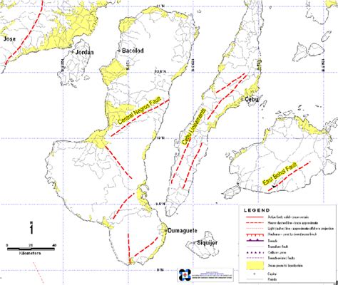 Active Fault Map