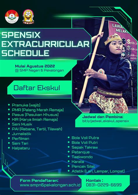 Pendaftaran Dan Jadwal Ekstrakurikuler Smp Negeri 6 Tahun 2022 Smpn 6