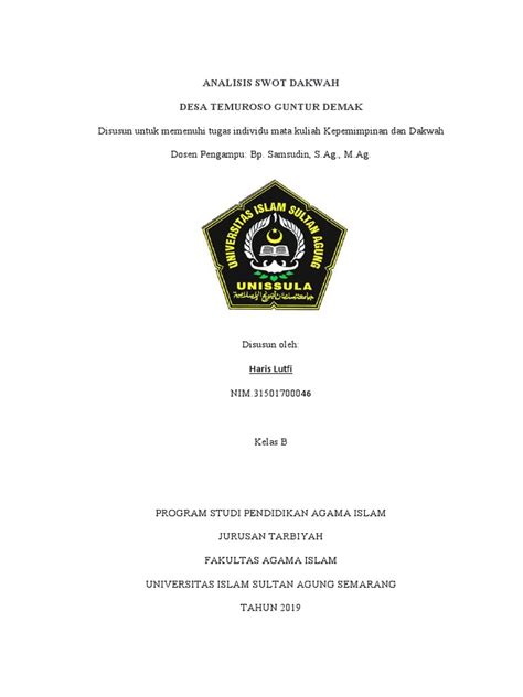 Analisis Swot Dakwah Pdf