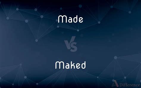 maked   correct spelling