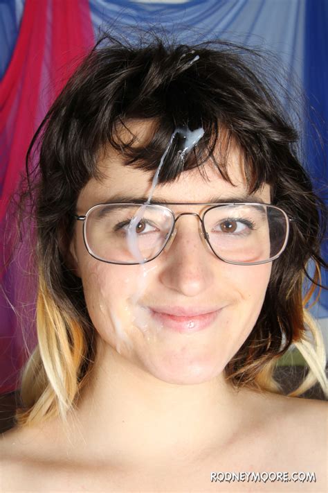 Hairy Nerd Tiffany Gets Her Mouth Pussy Dicked Her Glasses Cum Covered Coedcherry