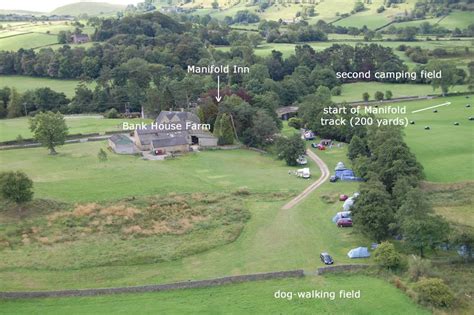 Bank House Farm Campsite Buxton Next To River Camping Park Campsite Camping Places