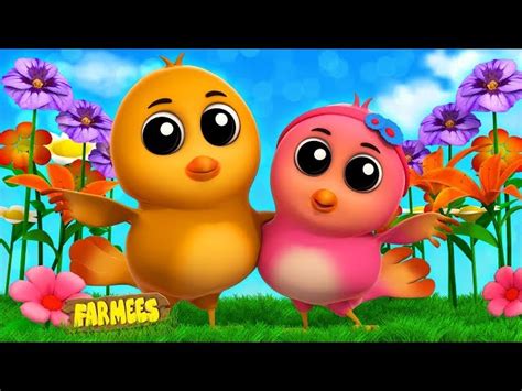 Two Little Dicky Birds | Nursery Rhyme Videos For Toddlers | Cartoons ...