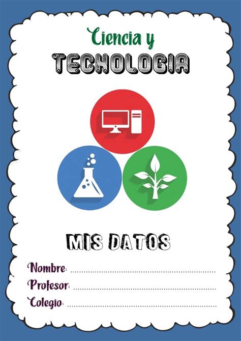 Portadas De Ciencia Y Tecnologia Caratulas Para Cuadernos The Best Porn Website