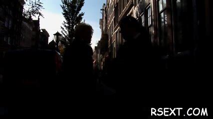 Salacious Brunette Babe Laura Gets Squeezed And Teased