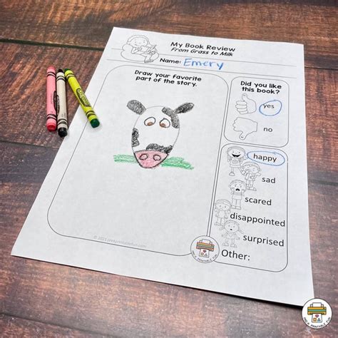 From Grass To Milk Pre K Book Companion Activities