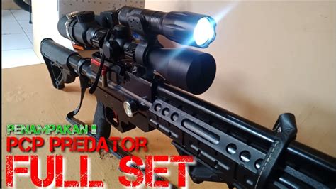 SENAPAN PCP PREDATOR FULL SET Penampakan Pcp Predator Full Set YouTube