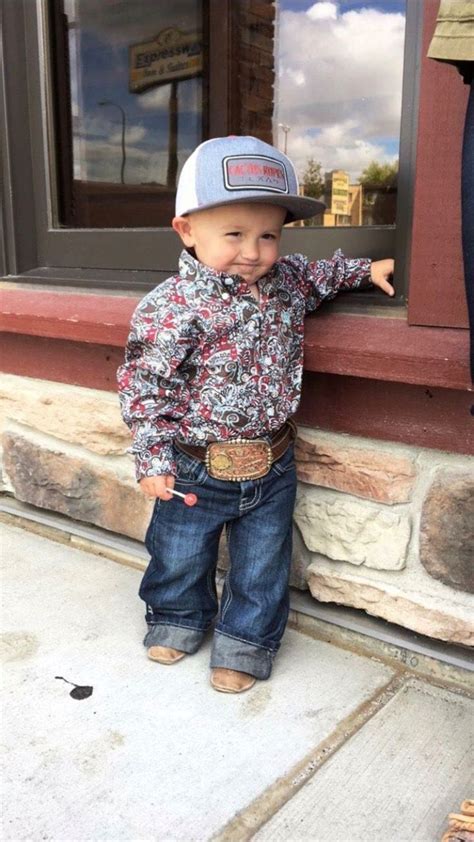 Pin By Jamie Calvo On Our Baby Western Baby Clothes Baby Clothes