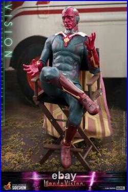 Vision Sixth Scale Figure By Hot Toys Scale Action Figure