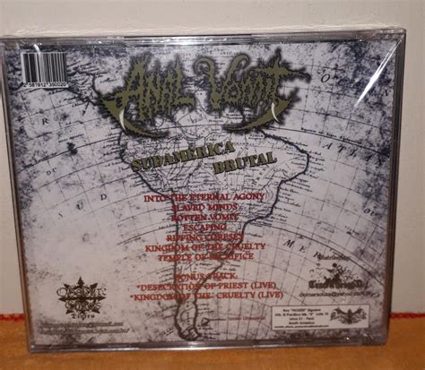 ANAL VOMIT Sudamérica Brutal CD 2016 Cemiterio Records