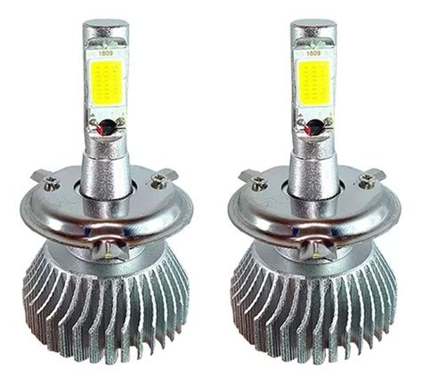 Kit Super Led Tiger H4 Super Branco 6000k 44000lm 12 24v