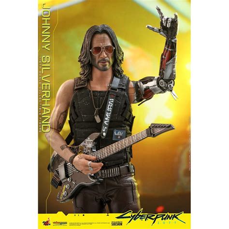 Hot Toys Cyberpunk Johnny Silverhand Figurine Video Game Masterpiece Figurine